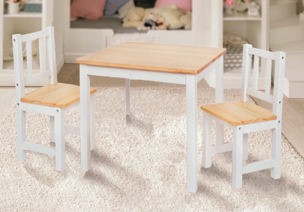 IMPAG® Kindersitzgruppe 1 Tisch & 2 Stühle
